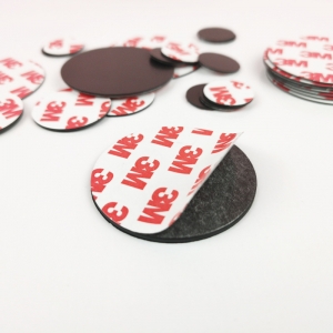 Flexible Magnetic Disc with Adhesive Backing