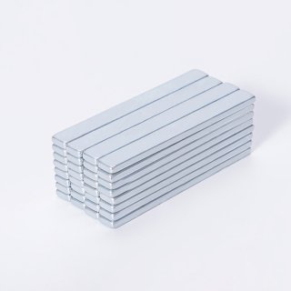 Customized Zinc Coated Strip NdFeB Magnets 100x5x3mm