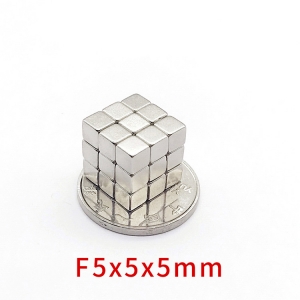 Cube 5x5x5mm Neodymium Magnet Square Strong Magnet