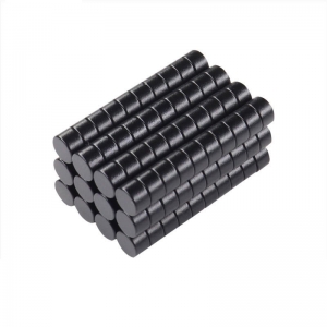 NdFeB Magnet 3x2mm Black Epoxy Powerful Neodymium Magnets