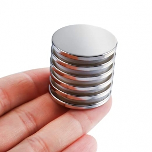 N35 N48 N50 N52 NdFeB Thin Disc Neodymium Magnet with Adhesive