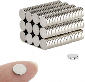 2mm x 12mm Neodymium Magnet N52 Small Magnets Round Disc