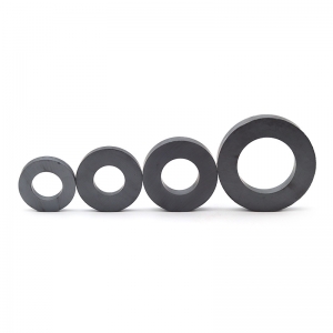 Strong Permanent Ferrite Ring Magnets Round Magnets with Hole