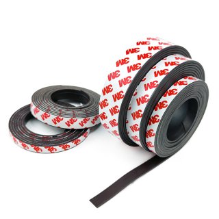 Magnetic Tape Roll Strips with Adhesive Backing 3M