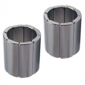 Super Strong segment Arc Neodymium Magnets For Motor Rotor