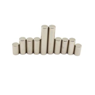 Strong Cylinder Rod Magnets Round Disc Magnetic Cylinder Magnets