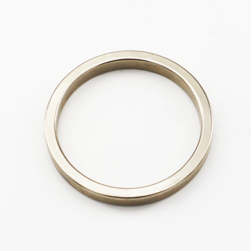 Radial Ring Magnet Sintered Neodymium D52.8x50x8mm N40H NiCuNi