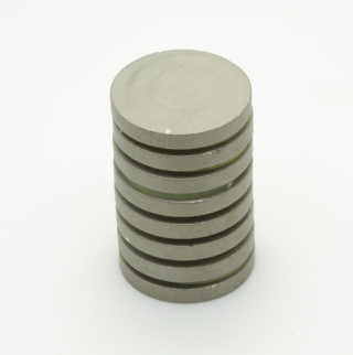 Samarium Cobalt Rare Earth SmCo Magnetic Disc D22x3mm(Pack of 8)