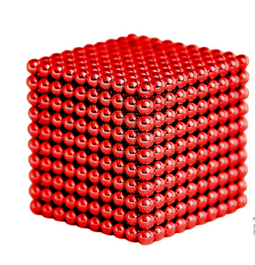 Magnetic Sphere Buckyballs Neocube 216pcs Ball 5mm Puzzle in Red