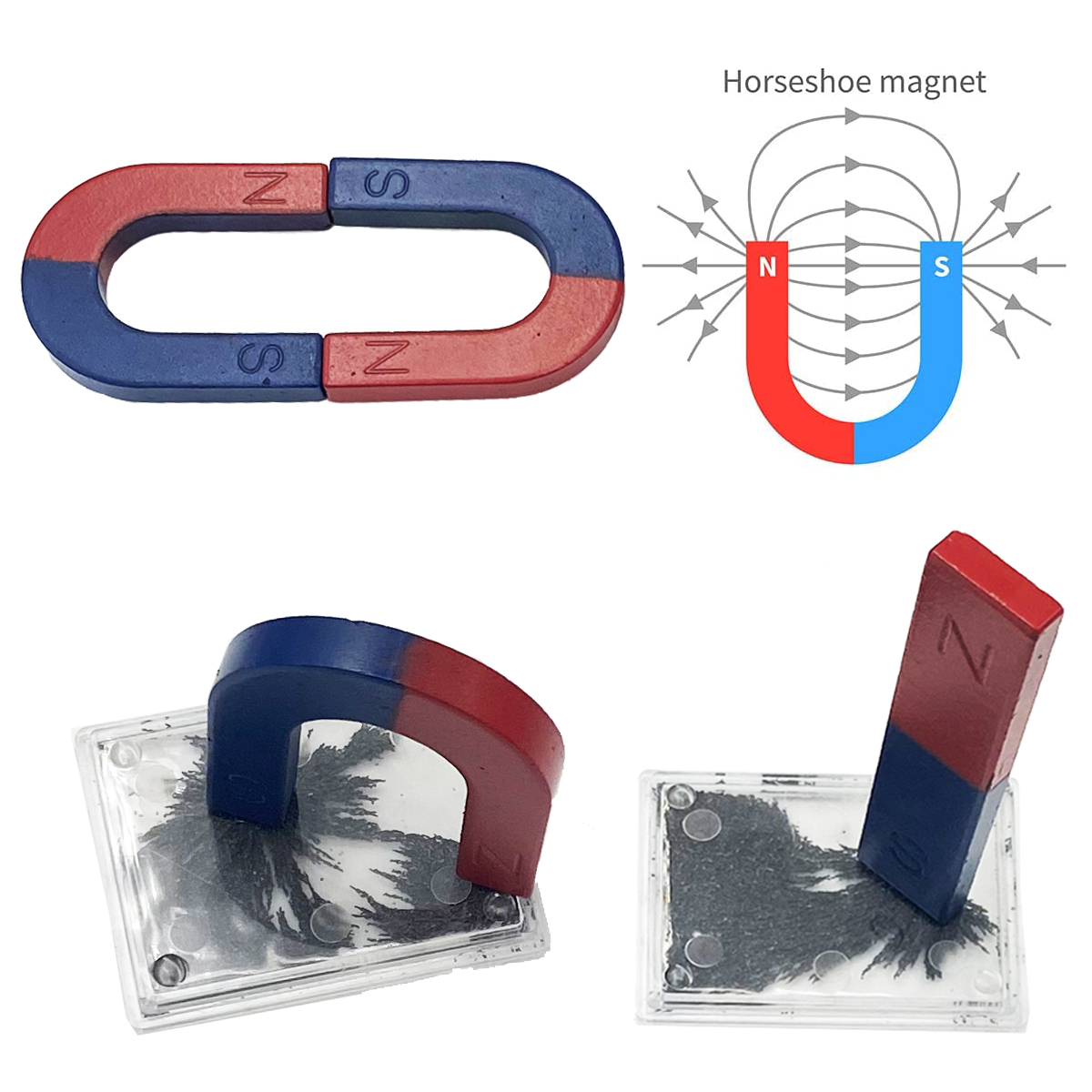 alnico horse shoe magnets educational horseshoe and bar magnet