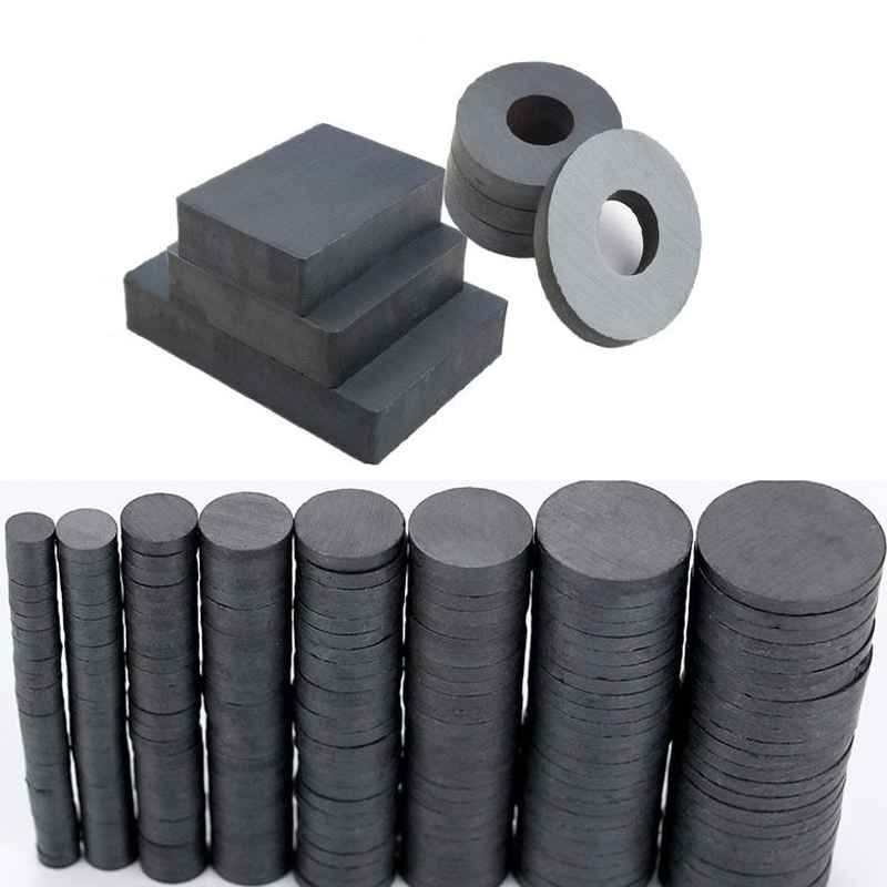 Disc Ceramic Magnets Strong Flat Round Ferrite Magnet