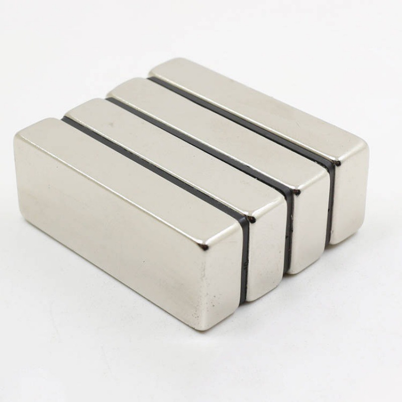 N35 N42 N52 Permanent Neodymium NdFeB Rectangular Block Magnet