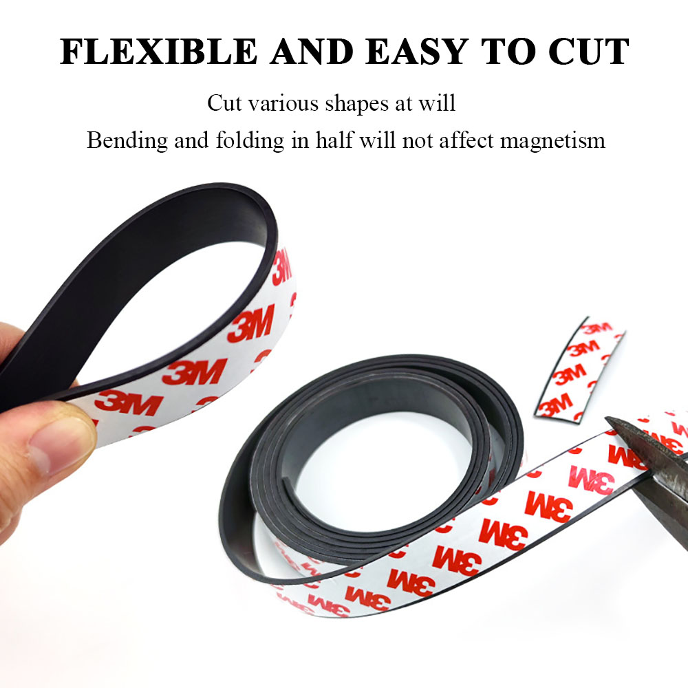 Magnetic tape strips for cars door magnet rubber magnetic roll