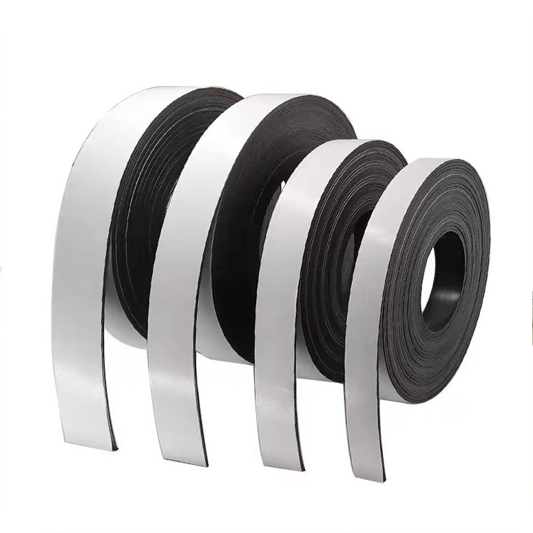 Magnetic tape strips for cars door magnet rubber magnetic roll