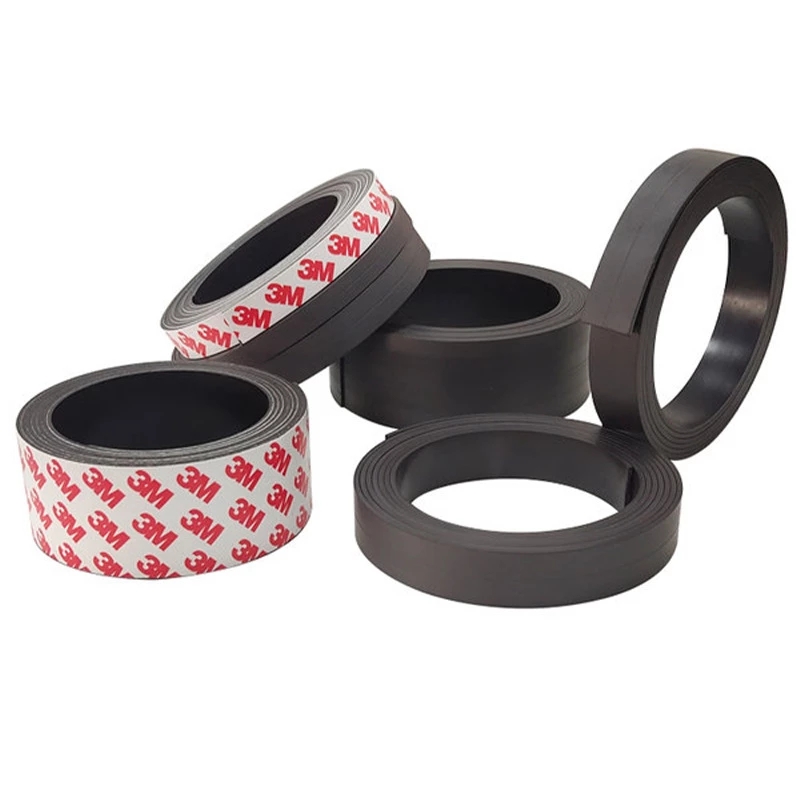 Strong Double Side Self Adhesive 3M Rubber Magnet Magnetic Tape