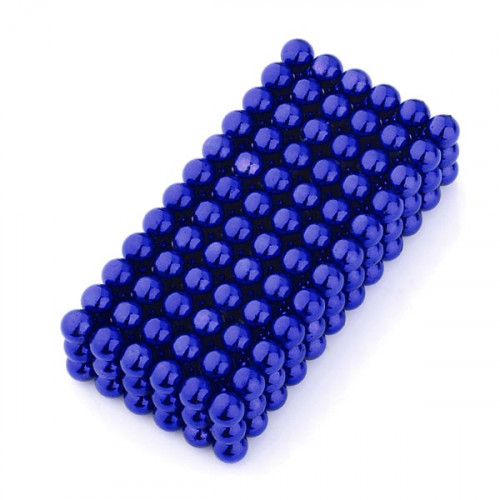 Magnetic Sphere Buckyballs Neocube 216pcs Ball 5mm Puzzle Blue