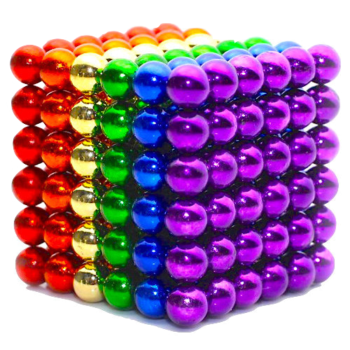 High Quality Rainbow Magnetic Balls 3mm New Color 5mm NdFeB Ball Magnet -  China Rare Earth Magnet, Permanent Magnet