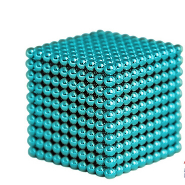 Magnetic Sphere Buckyballs Neocube 216pcs Ball 5mm Aquamarine